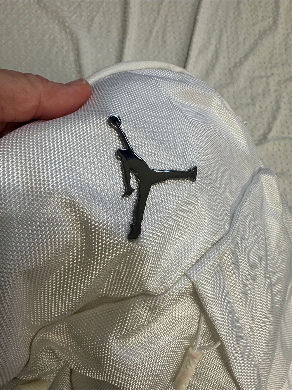 Nike Air Jordan Jumpman Fluid Backpack Large White